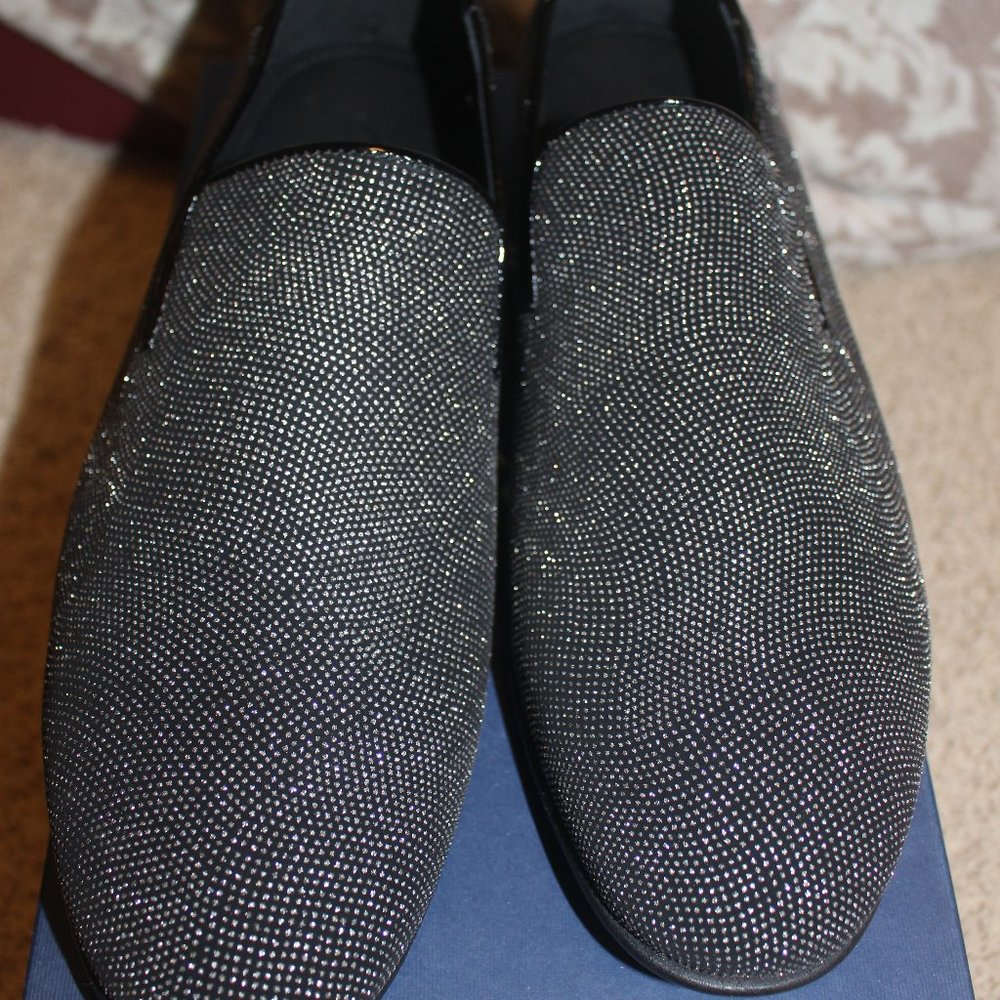 Italian Loafer Massimo Matteo Firenze (10) New, black